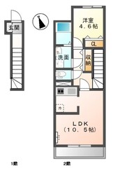 グラッドの物件間取画像